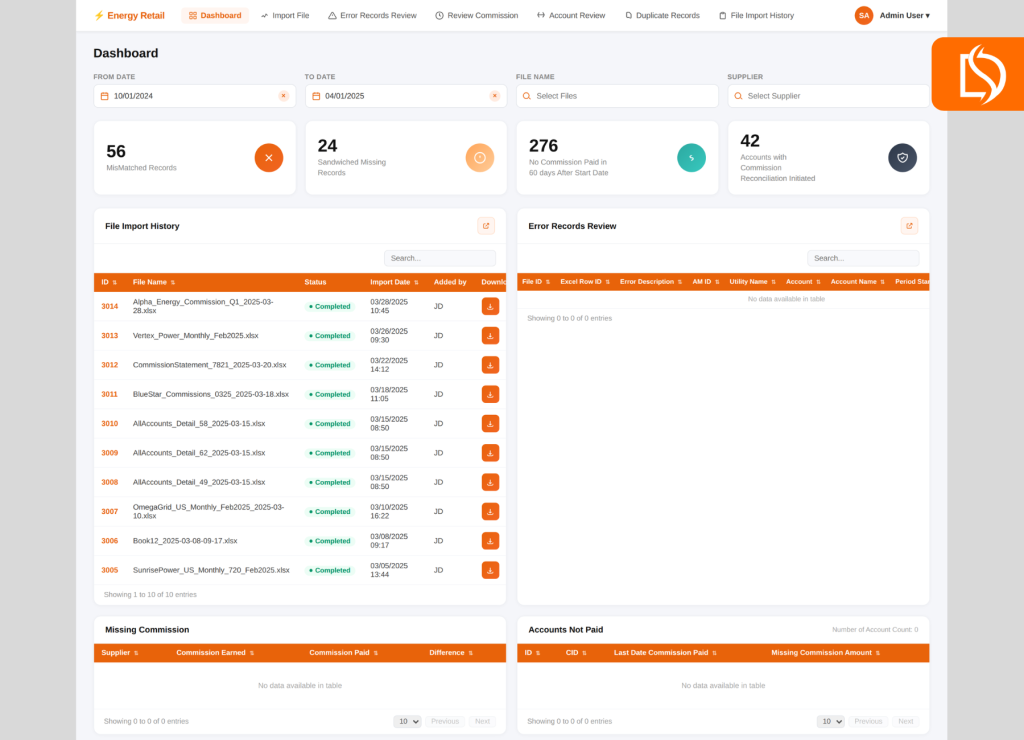 commission management dashboard bg